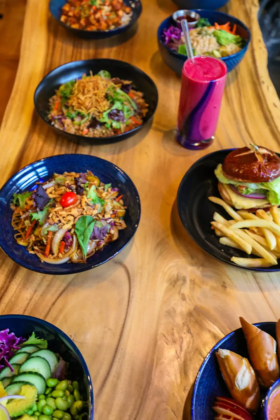 A plant-based dish at Vital Creations Vegan Bistro